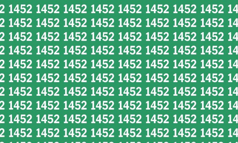 آزمون هوش مشاهده‌ای؛ تو دریای 1452، عدد 1462 رو پیدا کن